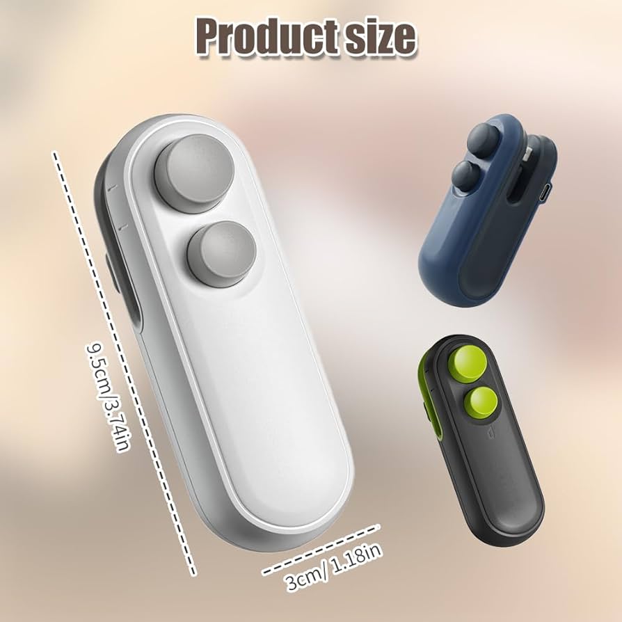 Sellador de bolsas portatil